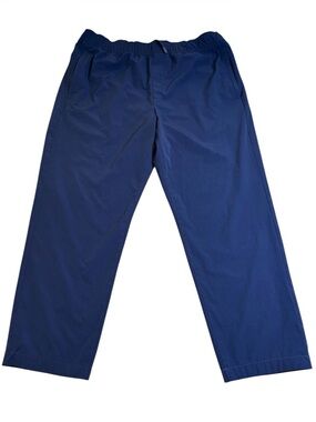 Soybu Men's Woven Jogger Pants Large Blue Performance Stretch Athletic Training